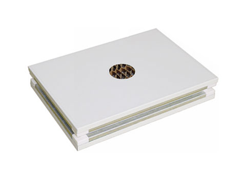 手工紙蜂窩彩鋼夾芯板