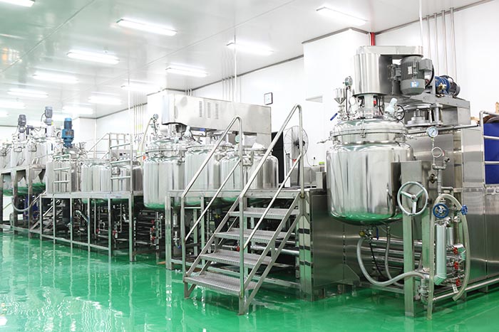 上海南匯化妝品廠房裝修工程