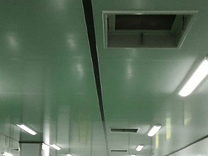 上海金山十萬級化妝品無塵車間裝修工程