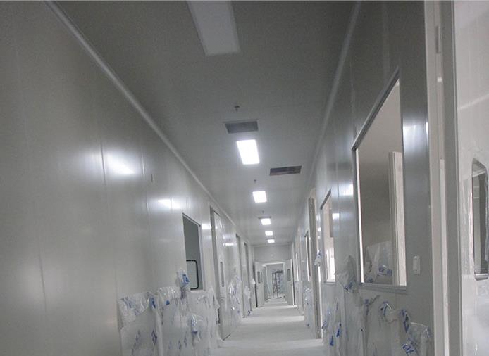 電子行業潔凈車間裝修施工圖片