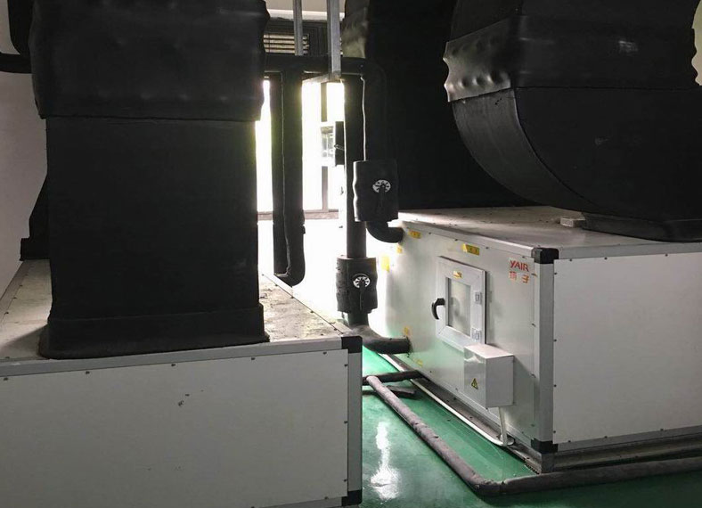 上海南匯美氏化妝品公司工廠裝修工程。