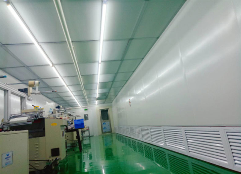 精密電子潔凈車間圖片