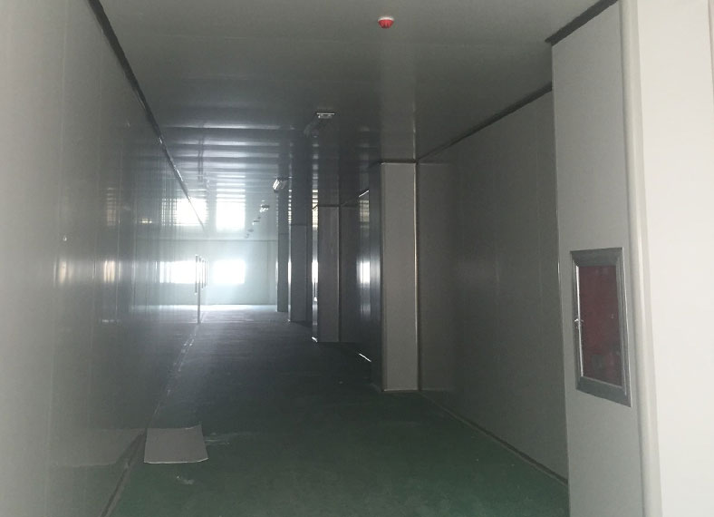 凈化車(chē)間裝修施工圖片