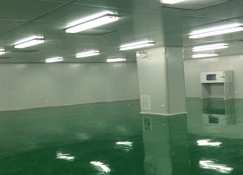 凈化車間環氧地坪施工圖片