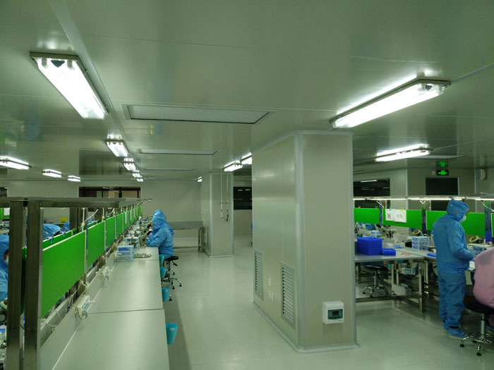 集成電路生產車間圖片