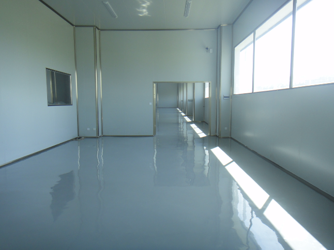 上海浦東化妝品廠凈化車間裝修圖片